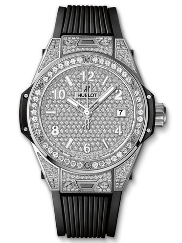 AAA Replica Hublot Big Bang One Click Steel Full Pave 39mm Watch 465.SX.9010.RX.1604